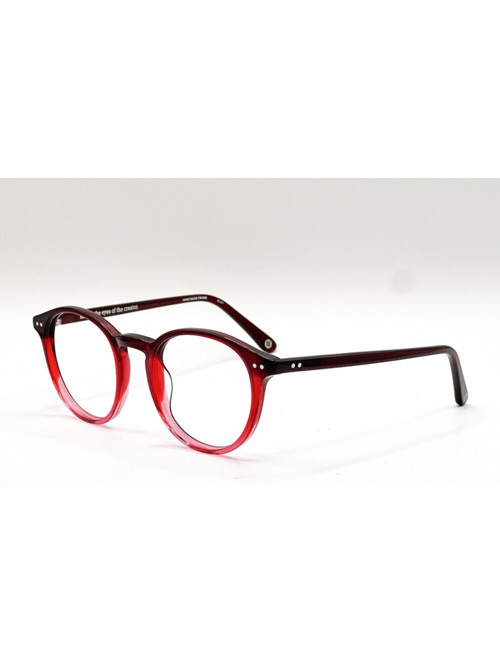 Muse 35-002384 Red Clear Round Authentic Eyeglass Frames 47-20-140